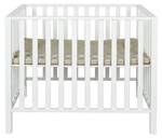 Parc Playard Cubic Blanc - Bois manufacturé - 78 x 80 x 97 cm