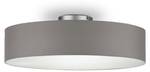 Braun-Grau Deckenlampe Stoff 50cm 脴