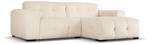 Ecksofa KENDAL 4 Sitzplätze Beige