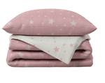 Star Bettwäsche-Set für Babys Pink - 100 x 135 cm