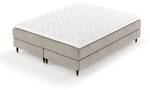 Boxspringbett Rowan Braun - Breite: 200 cm - H4