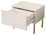 Table de chevet GALA NS50 1D Blanc