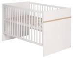 Set de chambre bébé Pia 3 pcs Blanc - Bois manufacturé