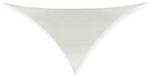 Voile d'ombrage triangulaire PE-HD blanc 425 x 211 cm