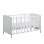 Babybed Conny massief grenen - wit gelakt