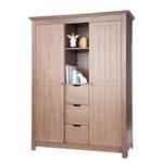 Ensemble chambre bébé Jelka Lit pour bébé, meuble à langer et armoire à vêtements 3 portes