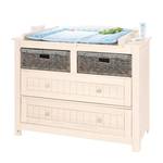 Babykamerset (3-delig) babybed, commode en kledingkast