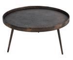 Table basse Jonamai Marron - Métal - 74 x 38 x 74 cm