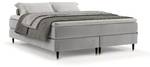 Boxspringbett Rowan Grau - Breite: 140 cm - H3