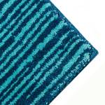 Tapis de bain Mauritius II Bleu - 60 x 100 cm