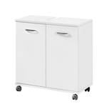 Set mobili da bagno Negril (4 pezzi) Bianco opaco