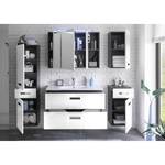 Armoire suspendue Braddock Blanc brillant / Anthracite