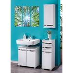 Set mobili da bagno Dusty I (3 pezzi) Bianco