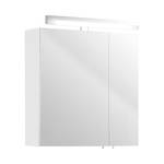 Set di mobili da bagno Genf Bianco lucido/Bianco Set di 3 mobili da bagno Genf - Bianco lucido/Bianco