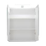 Set da bagno Greeve II (5 pezzi) Bianco - Senza illuminazione