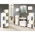 Set mobili da bagno Montreal (3 pezzi) Bianco lucido