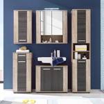 Set di armadietti per il bagno Taris 5 pezzi - Effetto quercia/Touchwood