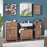 Set mobili da bagno Verna (5 pezzi) Effetto quercia di Panama