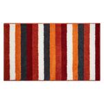 Tapis de bain Badalona Tissu - Rouge / Rouge bordeaux - 70 x 120 cm