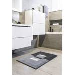 Tapis de bain Capricio II Tissu - Anthracite - 60 x 100 cm