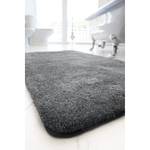 Tapis de bain Manresa I Tissu - Anthracite - 80 x 140 cm