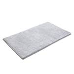 Tapis de bain Softy Fibres synthétiques - Gris clair - 70 x 120 cm