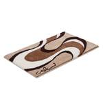 Badmat Colani Onda geweven stof - beige/bruin