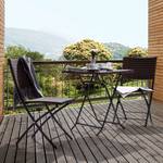 Ensemble de balcon Paradise Lounge Polyrotin marron