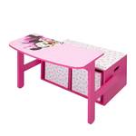 Bank 3 in 1 minnie Mouse Roze - Plaatmateriaal - 62 x 43 x 66 cm