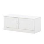 Banc Amata Pin massif - Blanc