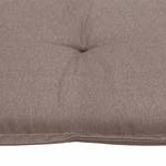 Bankauflage Panama III Webstoff - Taupe - Breite: 110 cm