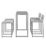 Tuinbar-set Montego (5-delig) aluminium/polywood