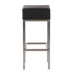 Tabouret de bar Mijas Imitation cuir - Noir