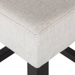 Barhocker Nello (2er-Set) Leinenstoff - Beige