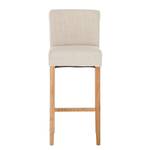 Tabouret de bar Reno Tissu beige