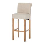 Barhocker Reno Webstoff Beige