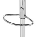 Tabouret de bar Vincent Imitation cuir - Rouge / Chrome