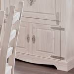 Armoire de bar Lucia Pin massif - Blanc