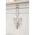 Armoire de bar Lucia Pin massif - Blanc