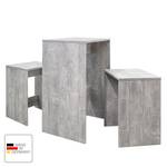 Barset Chimay (3-delig) betonnen look