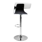 Chaise de bar Manhattan Black Noir / Chrome