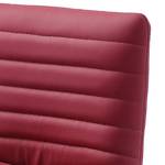 Chaise de bar Wolana (lot 2) Rouge foncé