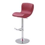 Chaise de bar Zerano (lot 2) Rouge foncé