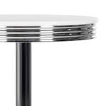 Table de bar Elvis Blanc / Chrome