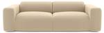 Sofa POGNI Beige - Textil - 97 x 73 x 245 cm