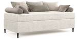 Boxspringbett Currey Creme - Breite: 80 cm - H3