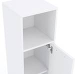 Mobilier de salle de bains Kiko Blanc