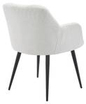 Chaise PEGA Lot de 2 Blanc - Textile - 62 x 78 x 58 cm