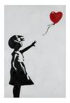 Bild handgemalt Banksy\'s Heart Balloon