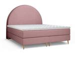 Boxspringbett Sensei Pink - Breite: 124 cm